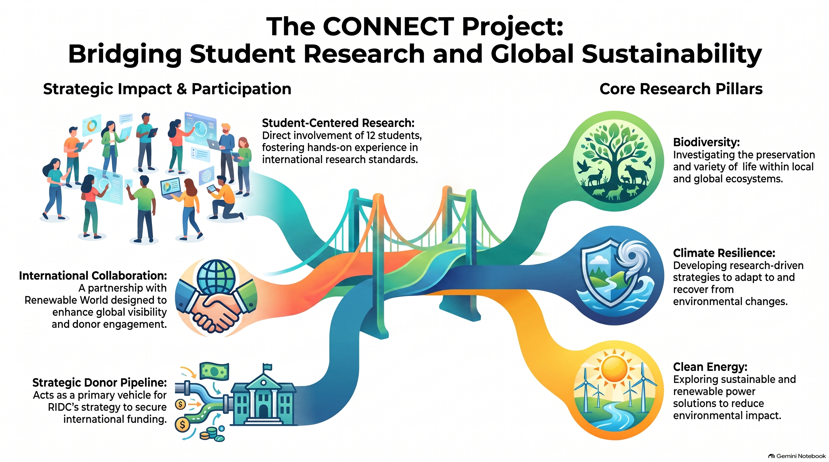 The Connect Project: Briding Students Research and Global Sustainability